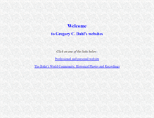 Tablet Screenshot of dahls.net